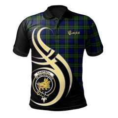 Clan Campbell Modern Tartan Polo Shirt - Believe In Me Style VF94 Campbell Modern Tartan Tartan Polo