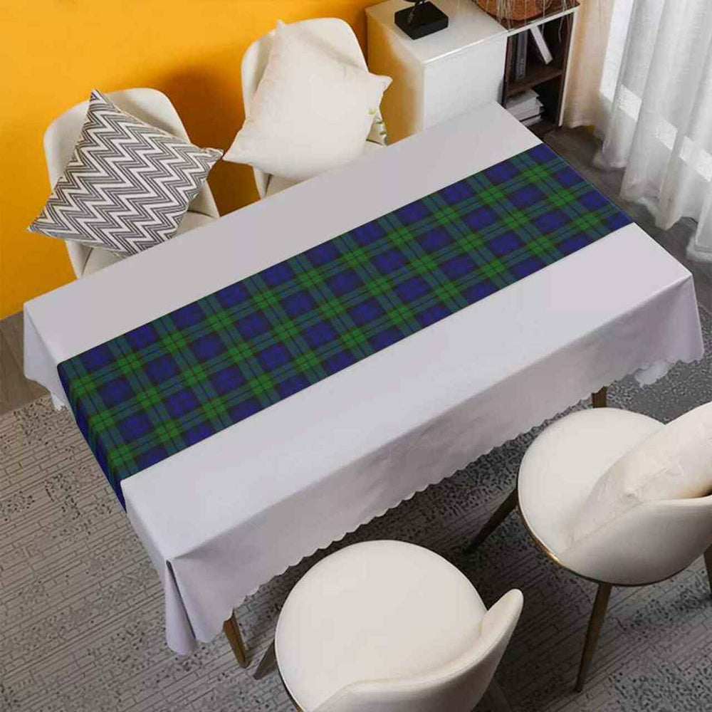 Clan Campbell Modern Tartan Table Runner Cotton YB53 Campbell Modern Tartan Tartan Table Runner
