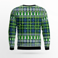 Clan Campbell of Breadalbane Ancient Crest Tartan Christmas Ugly Sweater JN27 Campbell of Breadalbane Ancient Crest Tartan Tartan Ugly Sweater