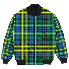Clan Campbell of Breadalbane Ancient Tartan Bomber Jacket JS83 Campbell of Breadalbane Ancient Tartan Tartan Bomber Jacket