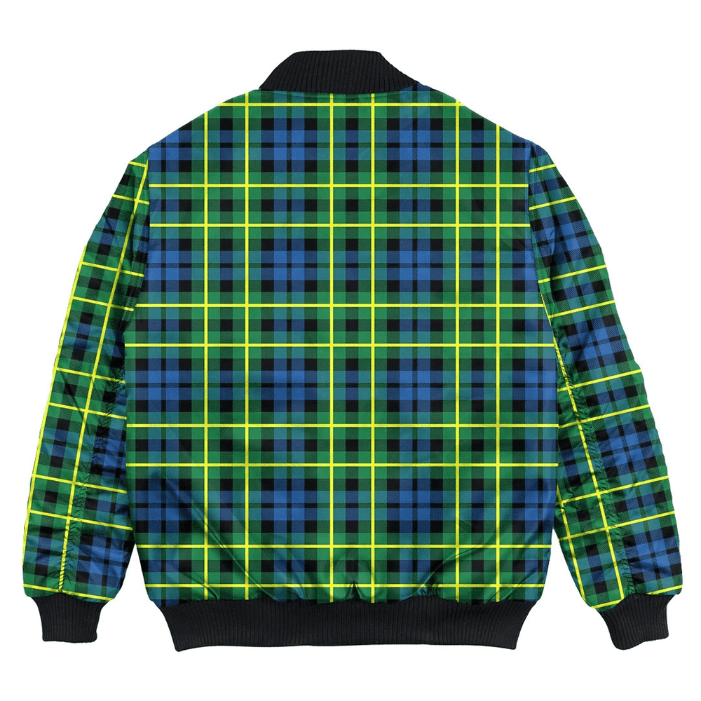 Clan Campbell of Breadalbane Ancient Tartan Bomber Jacket JS83 Campbell of Breadalbane Ancient Tartan Tartan Bomber Jacket