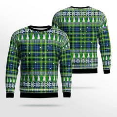 Clan Campbell of Breadalbane Ancient Tartan Christmas Ugly Sweater KJ63 Campbell of Breadalbane Ancient Tartan Tartan Ugly Sweater