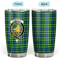 Clan Campbell of Breadalbane Ancient Tartan Crest Tumbler IK17 Clan Campbell of Breadalbane Tartan Today