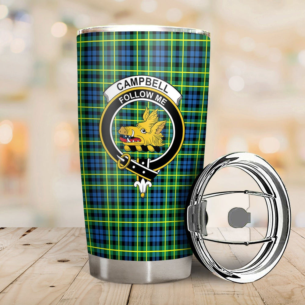 Clan Campbell of Breadalbane Ancient Tartan Crest Tumbler IK17 Clan Campbell of Breadalbane Tartan Today