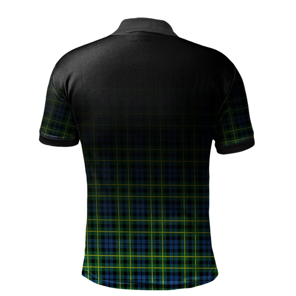 Clan Campbell of Breadalbane Ancient Tartan Polo Shirt - Alba Celtic Style RT58 Campbell of Breadalbane Ancient Tartan Tartan Polo