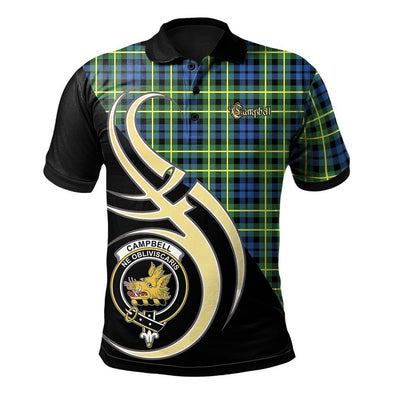 Clan Campbell of Breadalbane Ancient Tartan Polo Shirt - Believe In Me Style