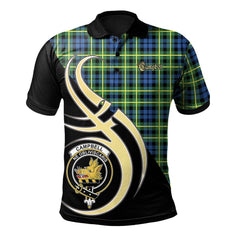 Clan Campbell of Breadalbane Ancient Tartan Polo Shirt - Believe In Me Style IW90 Campbell of Breadalbane Ancient Tartan Tartan Polo