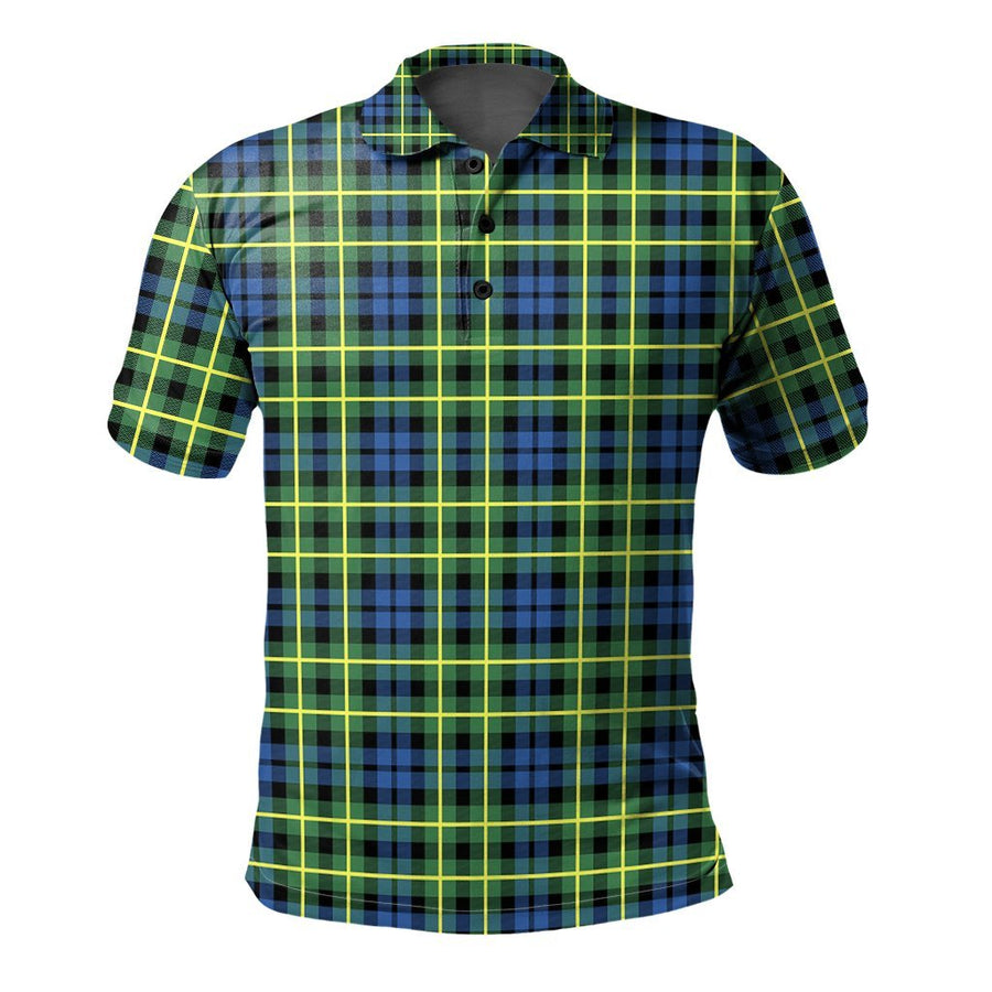 Clan Campbell of Breadalbane Ancient Tartan Polo Shirt DM17 Campbell of Breadalbane Ancient Tartan Tartan Polo