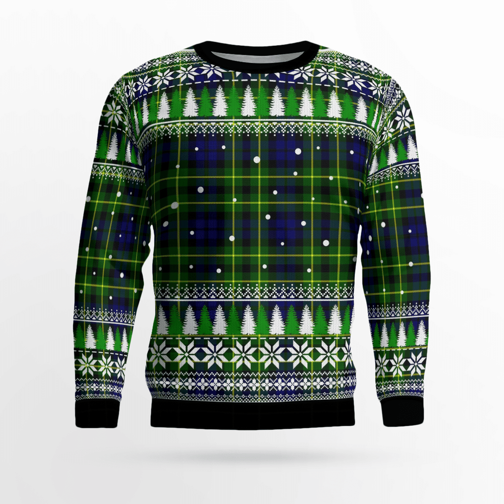 Clan Campbell of Breadalbane Modern Tartan Christmas Ugly Sweater RJ97 Campbell of Breadalbane Modern Tartan Tartan Ugly Sweater