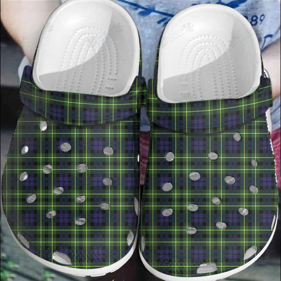 Clan Campbell of Breadalbane Modern Tartan Clogs Classic
