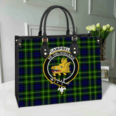 Clan Campbell Of Breadalbane Modern Tartan Crest Leather Bag XM75 Clan Campbell of Breadalbane Tartan Today