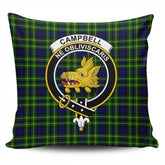 Clan Campbell of Breadalbane Modern Tartan Crest Pillow Cover UA43 Clan Campbell of Breadalbane Tartan Today