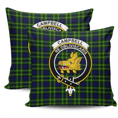 Clan Campbell of Breadalbane Modern Tartan Crest Pillow Cover UA43 Clan Campbell of Breadalbane Tartan Today