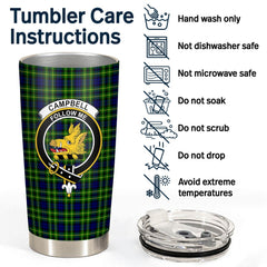 Clan Campbell of Breadalbane Modern Tartan Crest Tumbler ZT46 Clan Campbell of Breadalbane Tartan Today