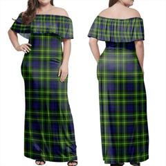 Clan Campbell Of Breadalbane Modern Tartan Hawaii Dress LD54 Clan Campbell of Breadalbane Tartan Hawaii Dress