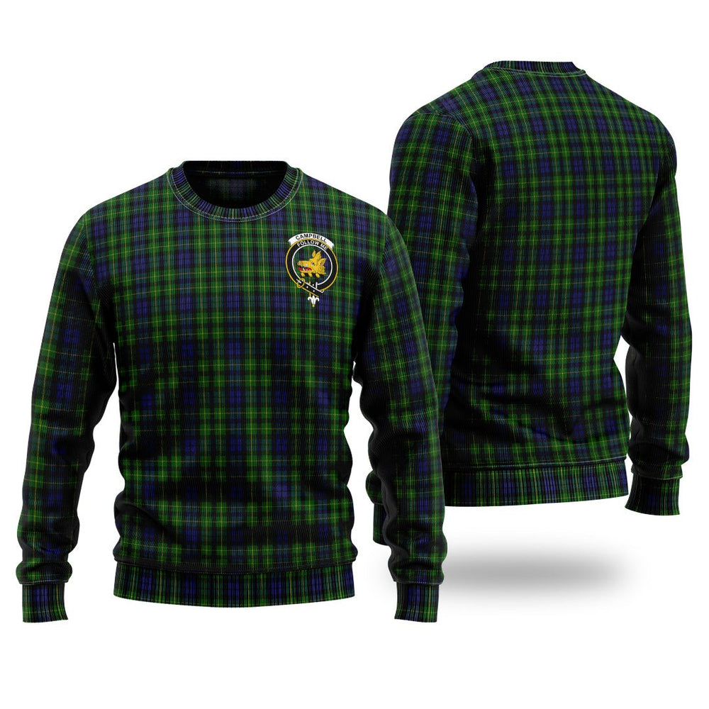 Clan Campbell Of Breadalbane Tartan Christmas Ugly Sweater PV75 Campbell Of Breadalbane Tartan Tartan Sweater