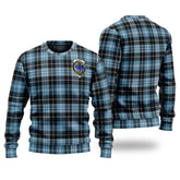 Clan Clark (Lion) Ancient Tartan Christmas Ugly Sweater SV65 Clark (Lion) Ancient Tartan Tartan Sweater