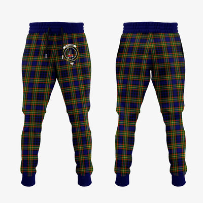 Clan Clelland Modern Tartan Crest Jogger Sweatpants