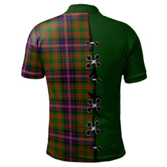 Clan Cochrane Modern Tartan Polo Shirt - Lion Rampant And Celtic Thistle Style XA56 Cochrane Modern Tartan Tartan Polo