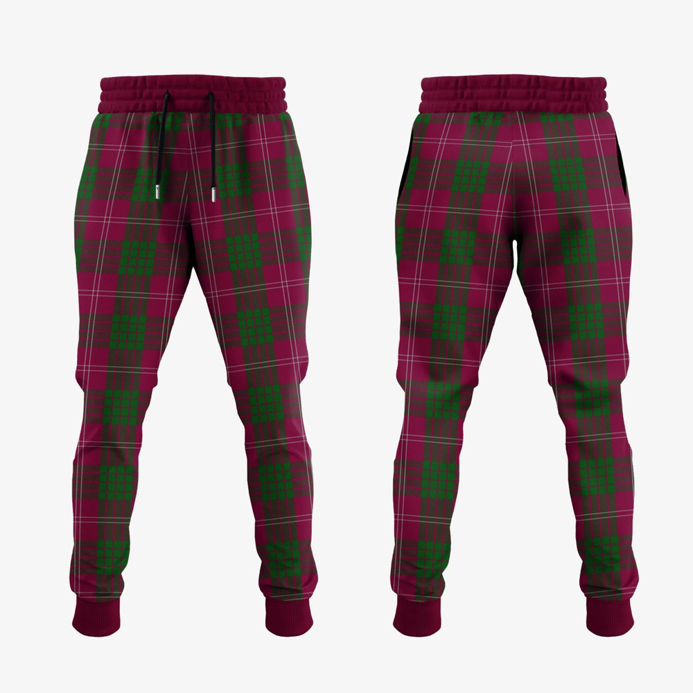 Clan Crawford Tartan Crest Jogger Sweatpants XV25 Clan Crawford Tartan Today