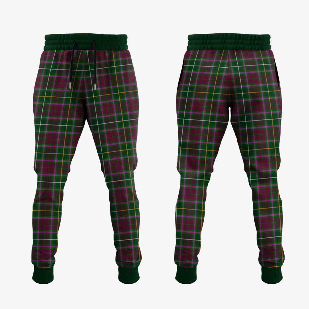 Clan Crosbie Tartan Crest Jogger Sweatpants WV97 Clan Crosbie Tartan Today
