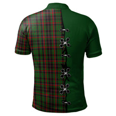 Clan Cumming Hunting Tartan Polo Shirt - Lion Rampant And Celtic Thistle Style QP18 Cumming Hunting Tartan Tartan Polo