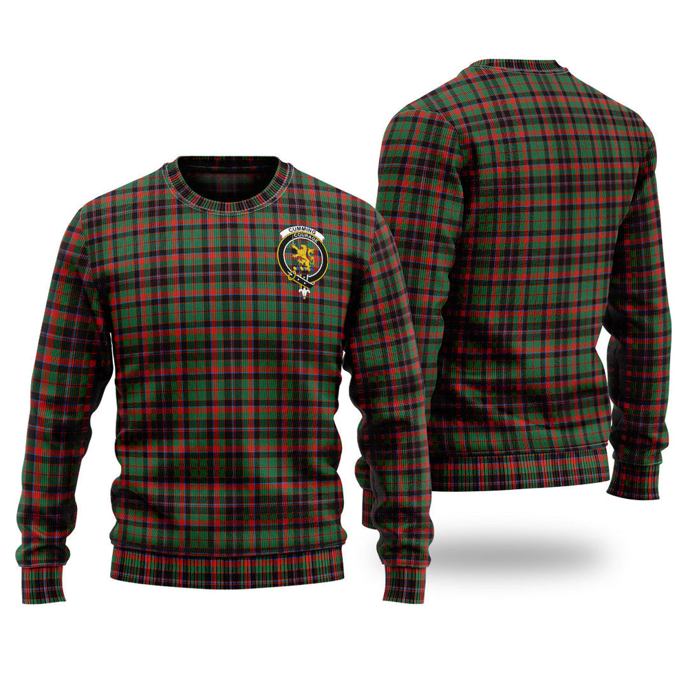 Clan Cumming Hunting Ancient Tartan Christmas Ugly Sweater EH63 Cumming Hunting Ancient Tartan Tartan Sweater