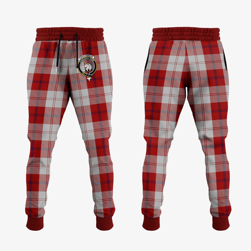 Clan Cunningham Dress Tartan Crest Jogger Sweatpants SS88 Clan Cunningham Tartan Today