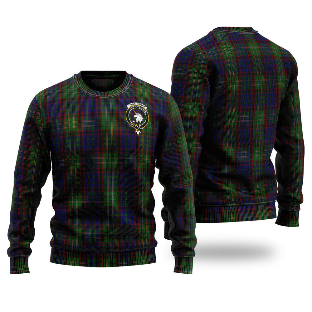 Clan Cunningham Hunting Tartan Christmas Ugly Sweater UD58 Cunningham Hunting Tartan Tartan Sweater