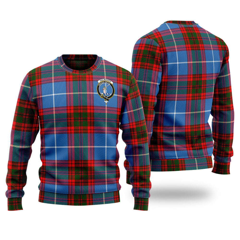 Clan Dalmahoy Tartan Christmas Ugly Sweater QO88 Dalmahoy Tartan Tartan Sweater