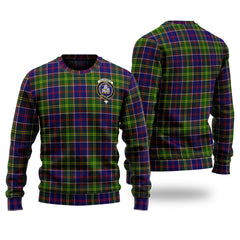 Clan Dalrymple Tartan Christmas Ugly Sweater EL88 Dalrymple Tartan Tartan Sweater