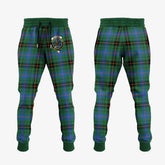 Clan Davidson Ancient Tartan Crest Jogger Sweatpants NU88 Clan Davidson Tartan Today