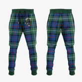 Clan Davidson Of Tulloch Tartan Crest Jogger Sweatpants ZA54 Clan Davidson Tartan Today