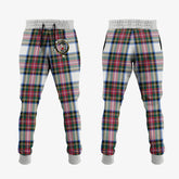Clan Dennistoun Tartan Crest Jogger Sweatpants PO66 Clan Dennistoun Tartan Today