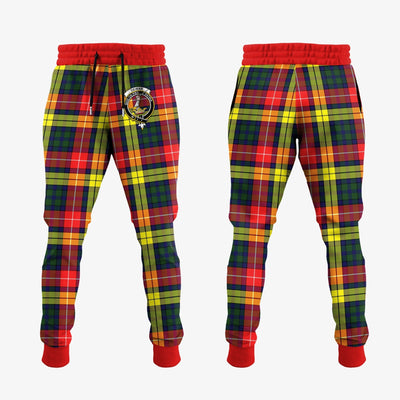 Clan Dewar Tartan Crest Jogger Sweatpants