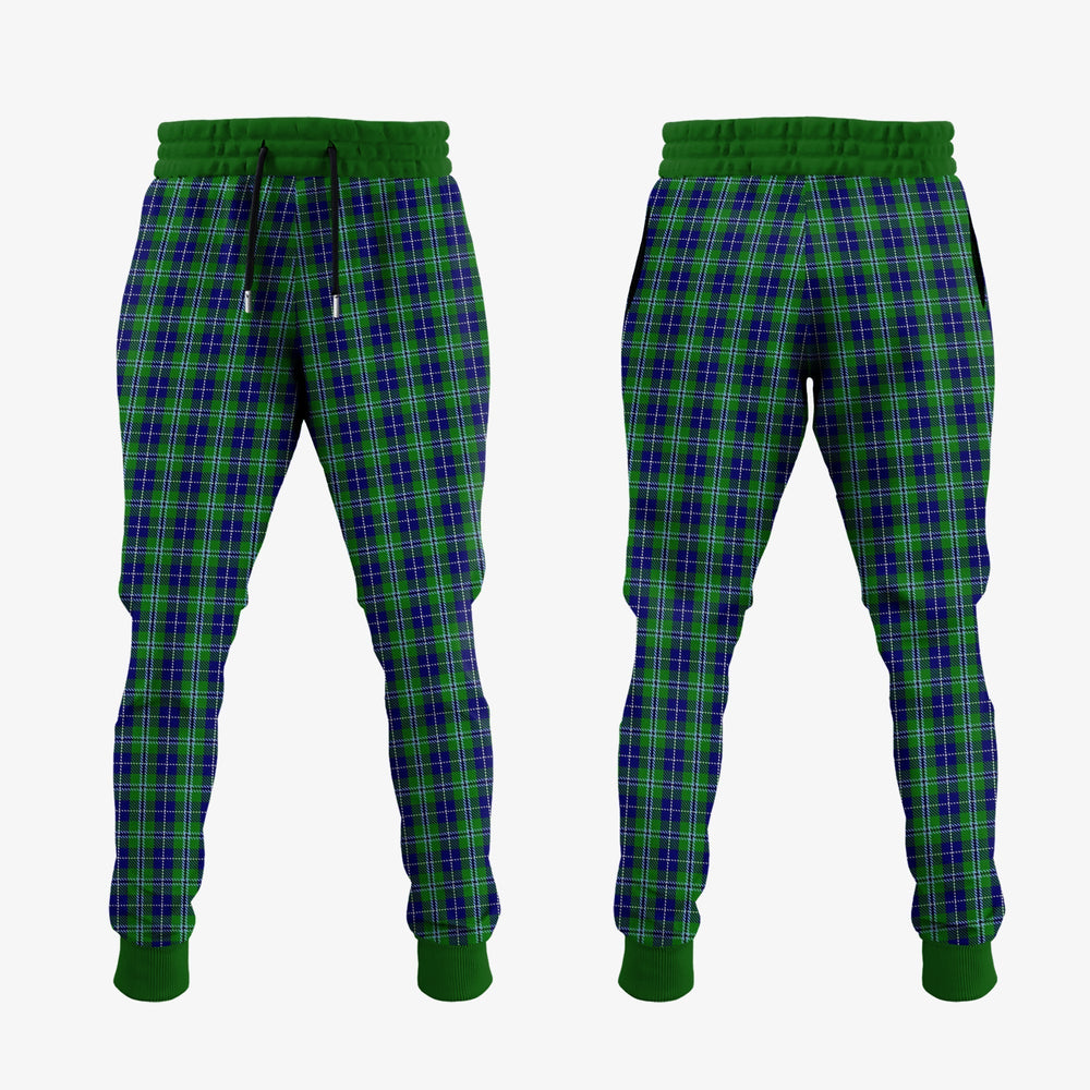 Clan Douglas Tartan Crest Jogger Sweatpants LB26 Clan Douglas Tartan Today