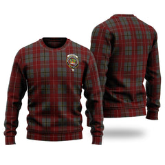 Clan Douglas Ancient Red Tartan Christmas Ugly Sweater SA38 Douglas Ancient Red Tartan Tartan Sweater