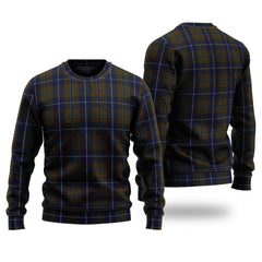 Clan Douglas Brown Tartan Christmas Ugly Sweater SH56 Douglas Brown Tartan Tartan Sweater