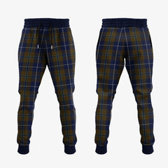 Clan Douglas Brown Tartan Crest Jogger Sweatpants DE60 Clan Douglas Tartan Today