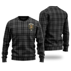 Clan Drummond Grey Tartan Christmas Ugly Sweater HD68 Drummond Grey Tartan Tartan Sweater