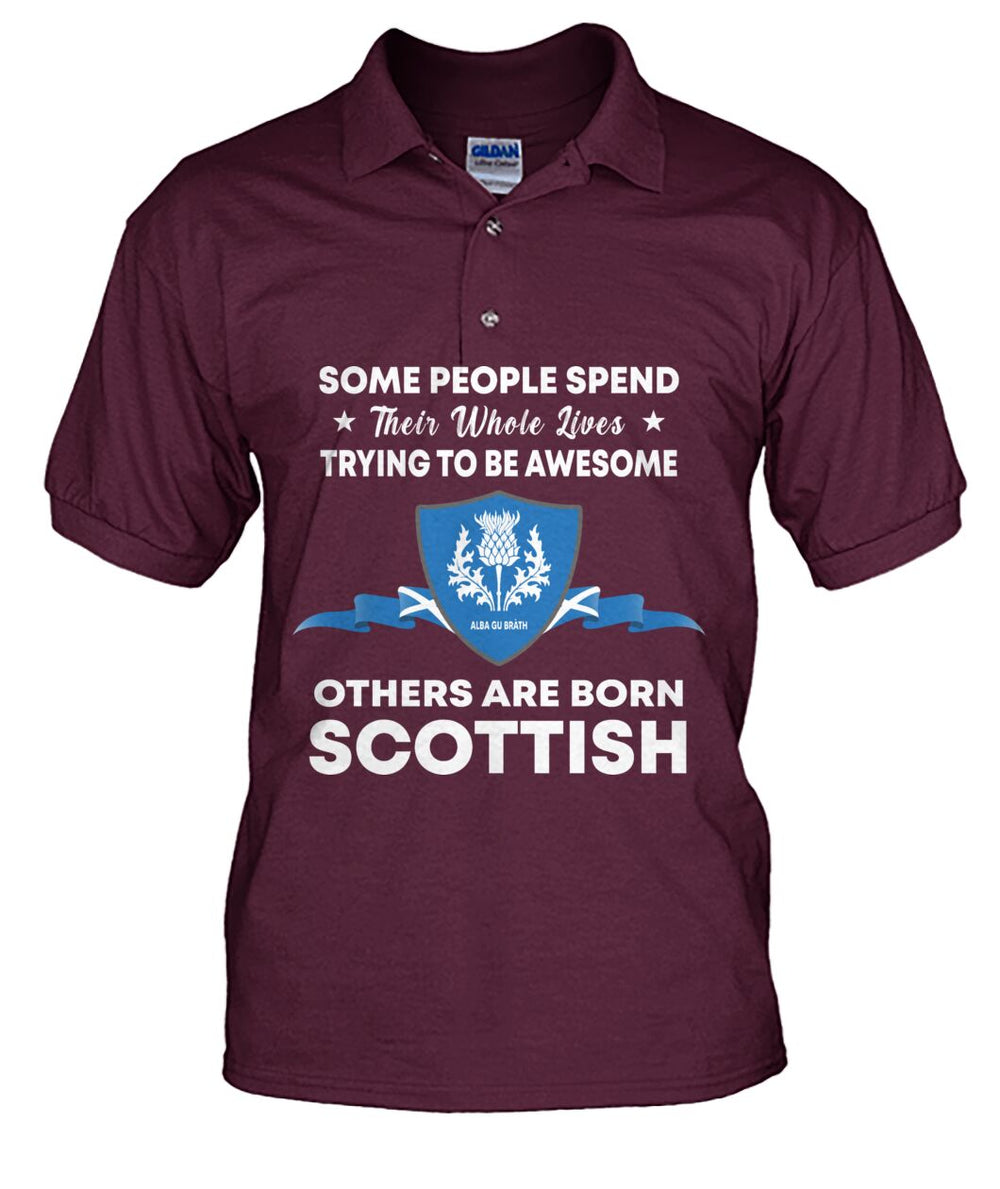 Clan Scottish 2D Polo Shirt - Awesome Scottish Style ZC32 Scottish 2D - Awesome Scottish Style Tartan Polo
