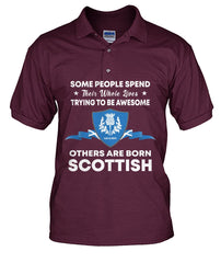 Clan Scottish 2D Polo Shirt - Awesome Scottish Style ZC32 Scottish 2D - Awesome Scottish Style Tartan Polo