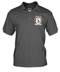 Clan Roxburgh Family Crest Polo T-Shirt WU78 Roxburgh Tartan Tartan Polo