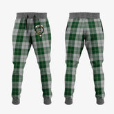 Clan Erskine Green Tartan Crest Jogger Sweatpants GT61 Clan Erskine Tartan Today