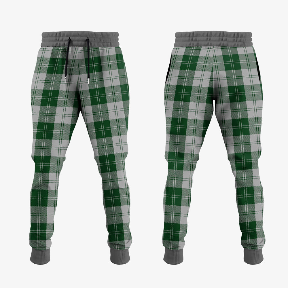 Clan Erskine Green Tartan Crest Jogger Sweatpants GT61 Clan Erskine Tartan Today