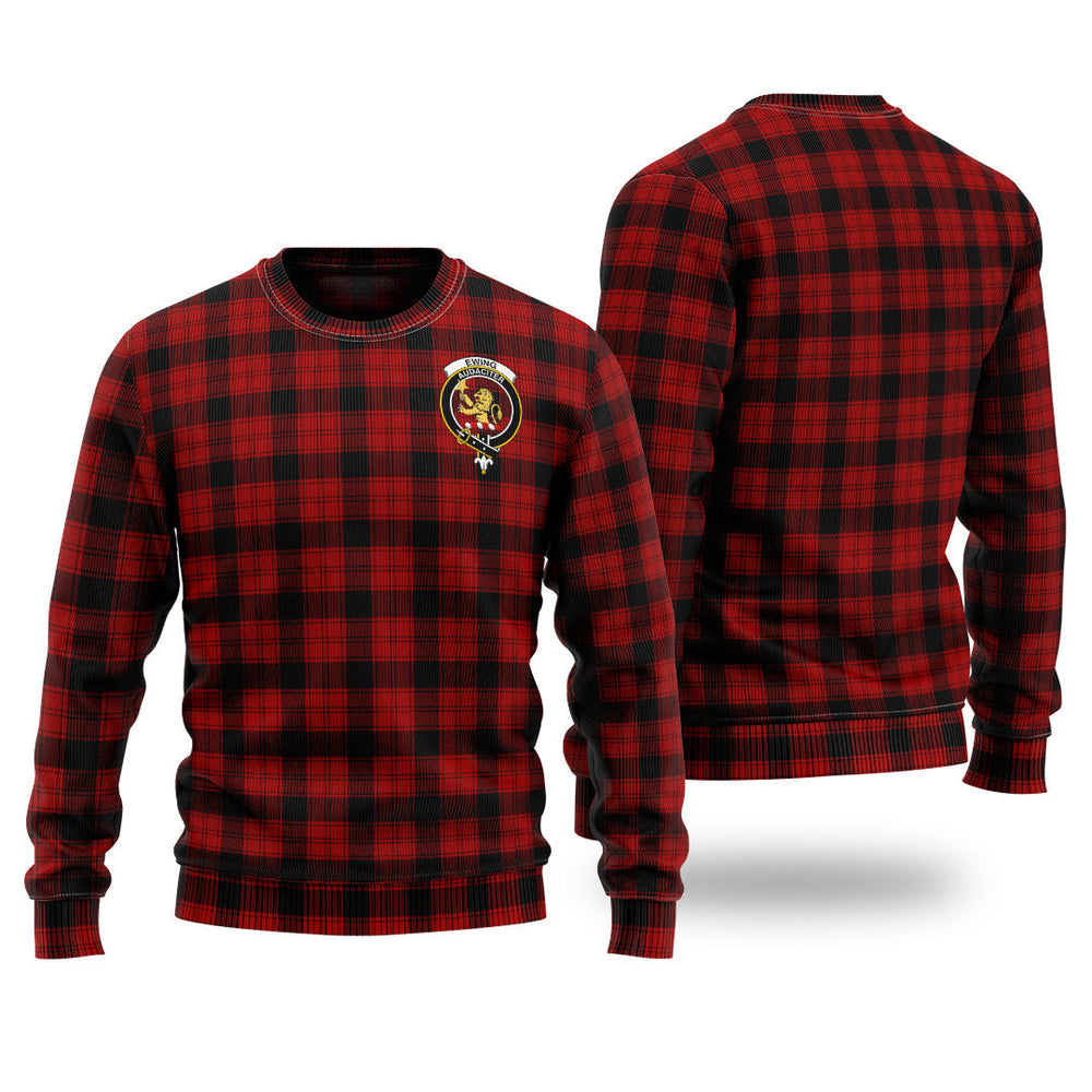 Clan Ewing Tartan Christmas Ugly Sweater YT32 Ewing Tartan Tartan Sweater