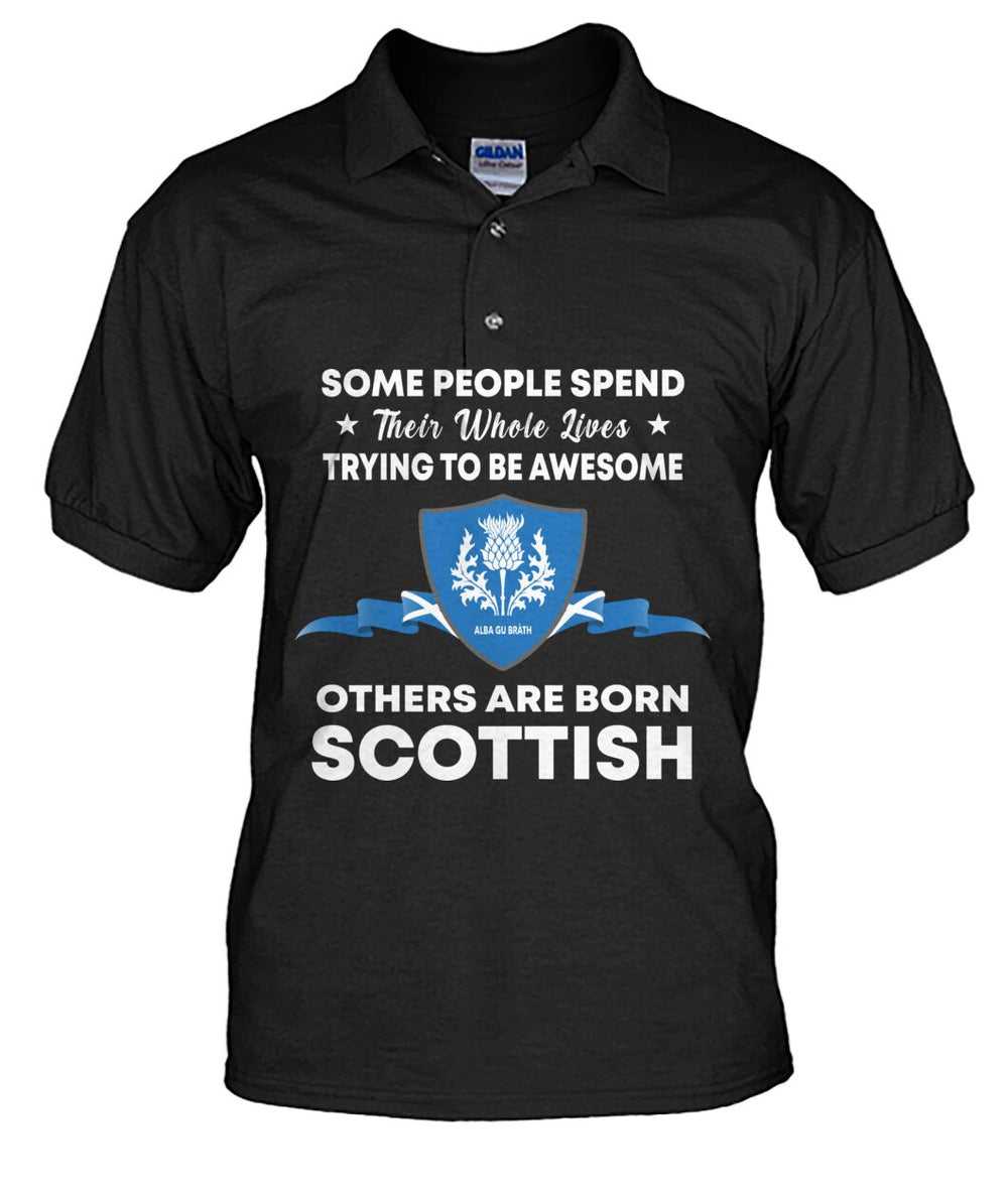 Clan Scottish 2D Polo Shirt - Awesome Scottish Style ZC32 Scottish 2D - Awesome Scottish Style Tartan Polo