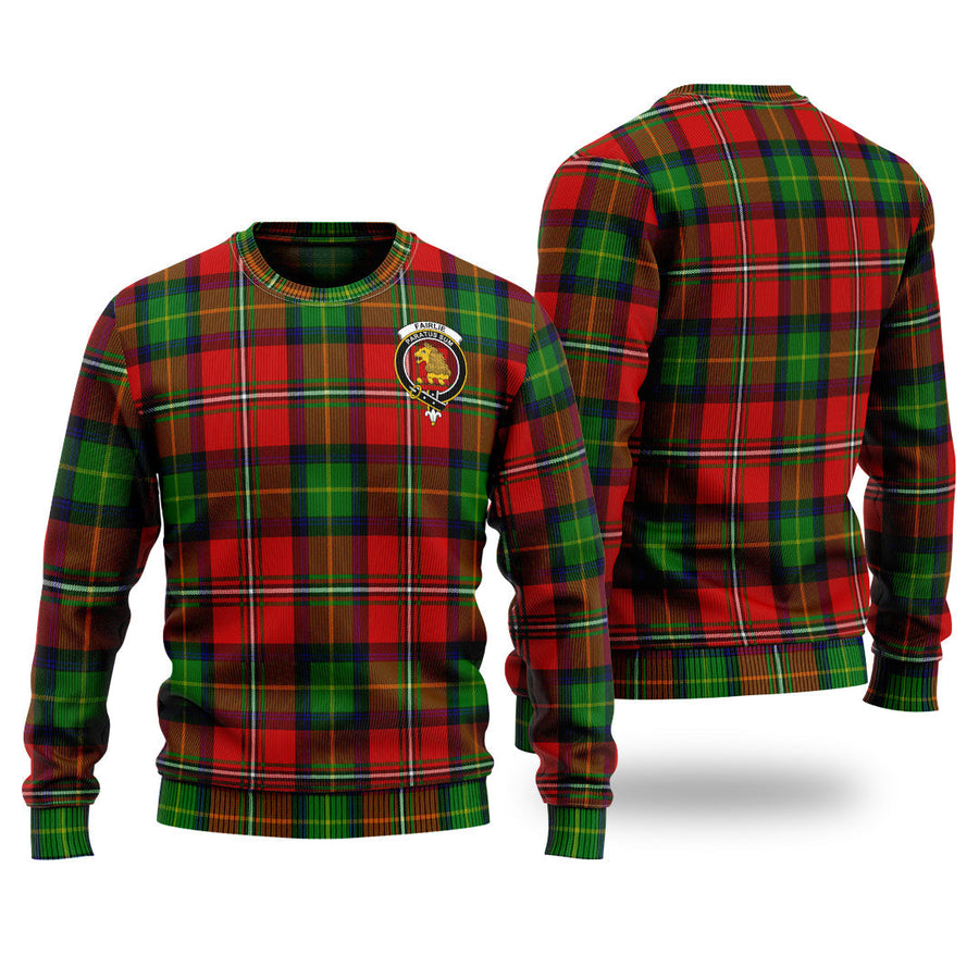 Clan Fairlie Modern Tartan Christmas Ugly Sweater SH31 Fairlie Modern Tartan Tartan Sweater