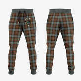 Clan Ferguson Weathered Tartan Crest Jogger Sweatpants SK14 Clan Hall Tartan Today