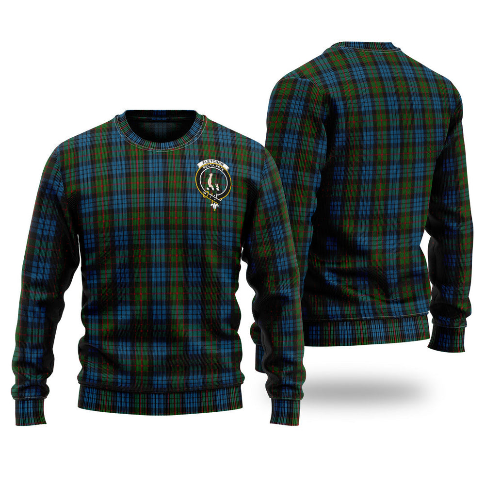 Clan Fletcher Of Dunans Tartan Christmas Ugly Sweater FC66 Fletcher Of Dunans Tartan Tartan Sweater